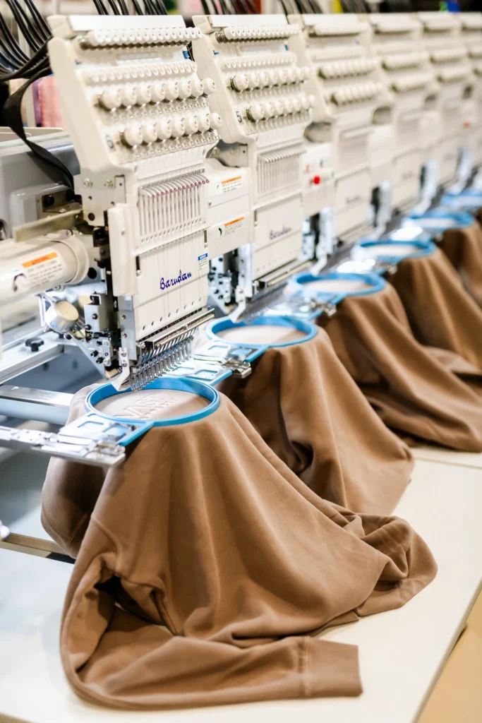 Commercial Embroidery Services Setup
